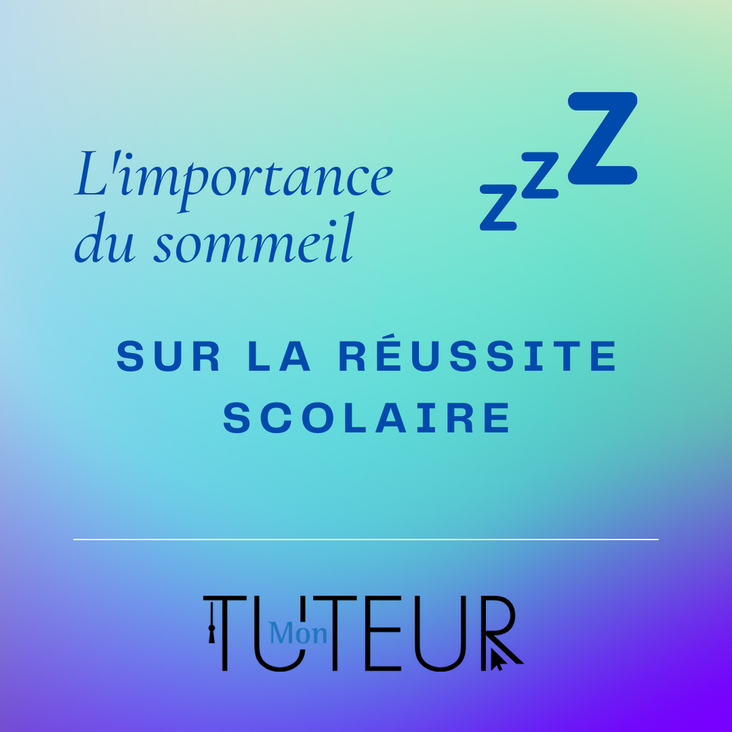 The importance of sleep on academic success