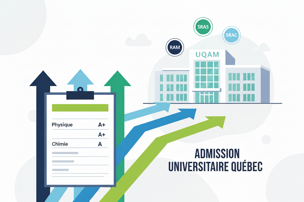 SRAM, SRAS et SRAC : Comment vos notes de Physique et Chimie 5 influencent votre premier tour d'admission